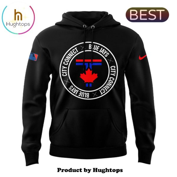 Toronto Blue Jays MLB City Connect Black Hoodie