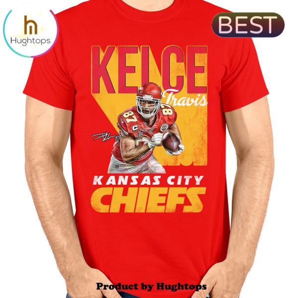 Travis Kelce Kansas City Chiefs Signatures Unisex T-Shirt