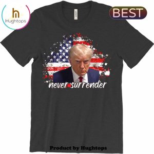 Trump Shot 2024 Never Surrender T-Shirt