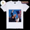 Trump Shot Comfort Trump Assasinaton Unisex T-Shirt