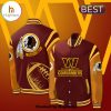 Washington Commanders NFL Red Baseball Jacket Limited